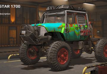 Мод Loadstar 1700 «RockBiter» версия 1.3 для Expeditions: A MudRunner Game
