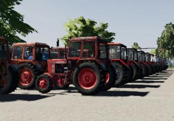 Мод Беларус МТЗ Пак версия 1.0 для Farming Simulator 20 (v0.0.0.49-0.0.0.79)