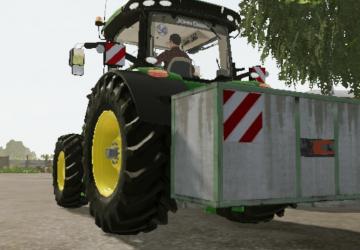 Мод Бетонный противовес версия 1.0 для Farming Simulator 20 (v0.0.0.63)