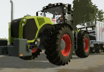 Мод Claas xerion 4000/5000 версия 1.0 для Farming Simulator 20 (v0.0.0.63)