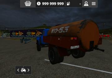 Мод GAZ 53 KO-50 версия 1.0.0.0 для Farming Simulator 20 (v0.0.0.49+)