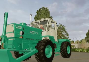 Мод ХТЗ Т-150К с отвалом версия 1.0 для Farming Simulator 20 (v0.0.0.63)