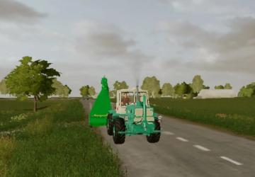 Мод ХТЗ Т-150К с отвалом версия 1.0 для Farming Simulator 20 (v0.0.0.63)