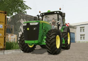 Мод John Deere 8R Series 2016-2018 EU версия 1.0 для Farming Simulator 20 (v0.0.0.63)