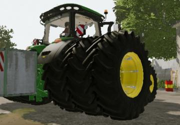 Мод John Deere 8R Series 2016-2018 EU версия 1.0 для Farming Simulator 20 (v0.0.0.63)