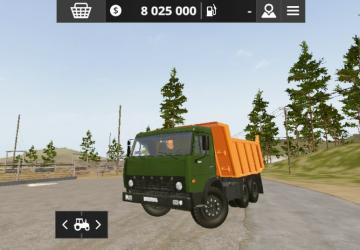 Мод КамАЗ 55111 версия 1.0 для Farming Simulator 20 (v0.0.0.49+)