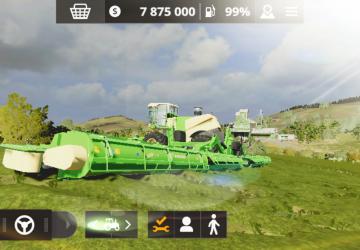 Мод Krone Big M XXL версия 1.0 для Farming Simulator 20