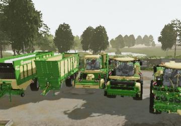 Мод Krone пак версия 1.0 для Farming Simulator 20 (v0.0.0.63)