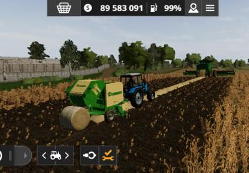 Мод Krone Roundpack 1250 Multi Cut версия 1.0 для Farming Simulator 20 (v0.0.0.63)