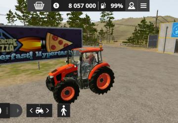 Мод Kubota M5111 версия 1.0 для Farming Simulator 20 (v0.0.0.49+)