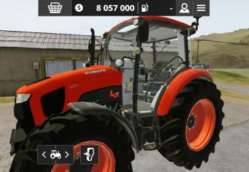 Мод Kubota M5111 версия 1.0 для Farming Simulator 20 (v0.0.0.49+)