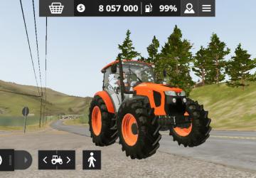 Мод Kubota M5111 версия 1.0 для Farming Simulator 20 (v0.0.0.49+)