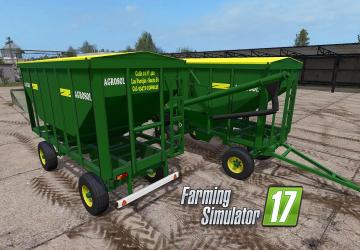 Мод Agrosol Seed Hopper версия 1.0 для Farming Simulator 2017 (v1.5.3.1)