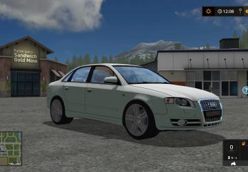 Мод Audi A4 Avant Quattro версия 1.0 для Farming Simulator 2017 (v1.5.3.1)