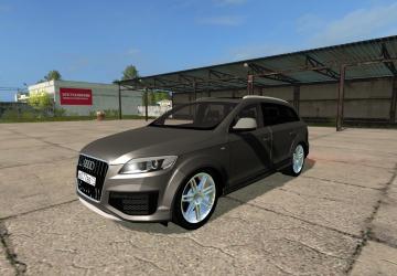 Мод Audi Q7 версия 1.0 для Farming Simulator 2017 (v1.5.x)