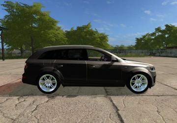 Мод Audi Q7 версия 1.0 для Farming Simulator 2017 (v1.5.x)