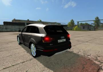 Мод Audi Q7 версия 1.0 для Farming Simulator 2017 (v1.5.x)