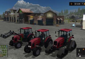 Мод Беларус 2022 гусеничный МТЗ версия 1.0 для Farming Simulator 2017 (v1.5.3.1)