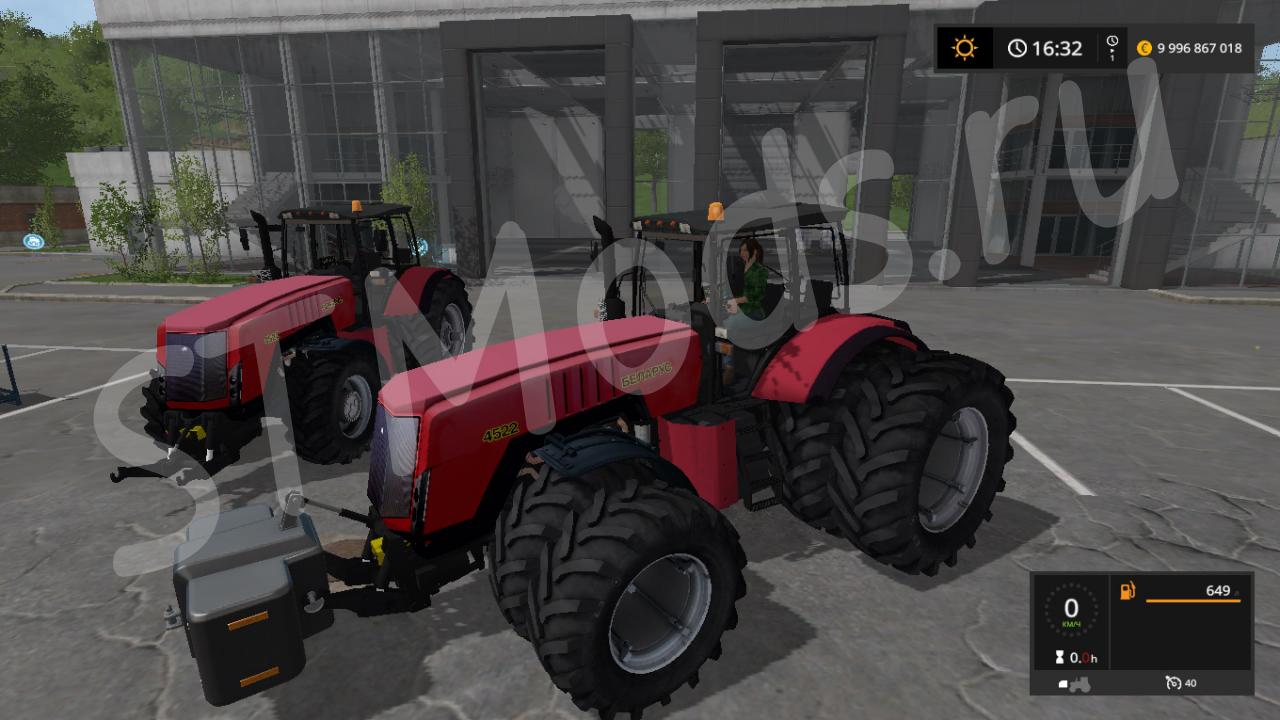 Скачать мод МТЗ-4522 Беларус версия 1.3 для Farming Simulator 2017 (v1.4.4)