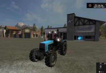Мод Белорус 1221 МТЗ версия 2.1 для Farming Simulator 2017 (v1.5.3.1)