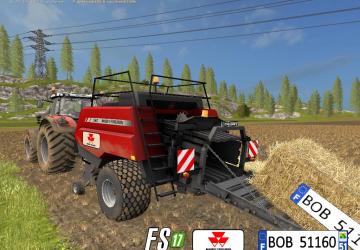 Мод BigBalers 1 axle By BOB51160 версия 2.0 для Farming Simulator 2017 (v1.5.3.1)