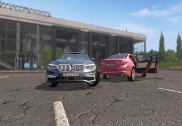 Мод BMW 540i версия 1.0 для Farming Simulator 2017 (v1.4.4+)