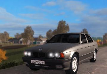 Мод BMW E34 Переработка версия 1.2 для Farming Simulator 2017 (v1.5.3.1)