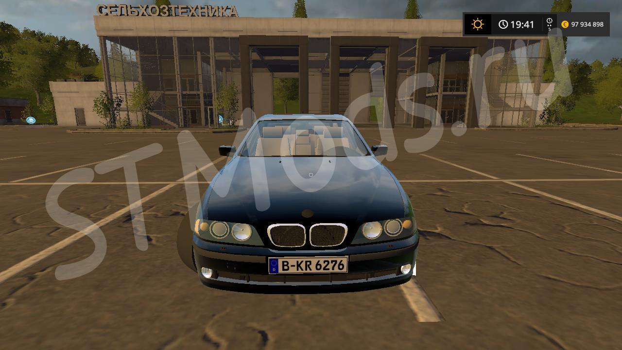 Скачать мод BMW E39 Series 5 версия 1.0 для Farming Simulator 2017