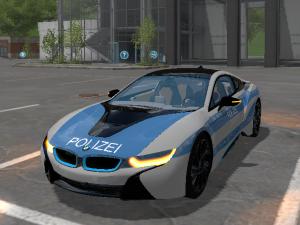 Мод BMW i8 «Policei» версия 1.5 для Farming Simulator 2017 (v1.4.4)
