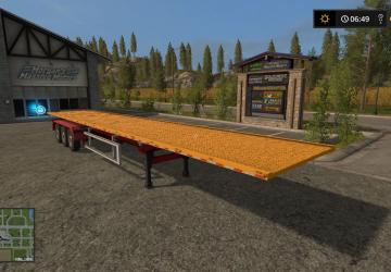 Мод Bridge Trailer версия 1.0.0.1 для Farming Simulator 2017 (v1.5.x)