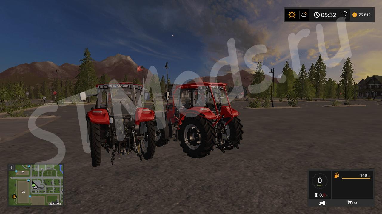 Скачать мод Case Farmall 105u версия 1100 для Farming Simulator 2017 V144 6966