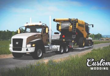 Мод Caterpillar CT660 версия 1.1.0.0 для Farming Simulator 2017 (v1.5.x)