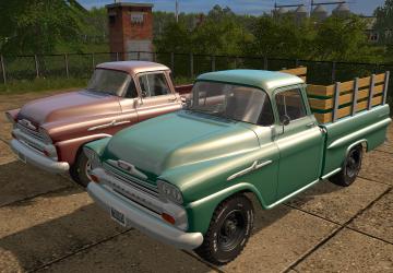 Мод Chevrolet Apache 1958 версия 1.0.0.0 для Farming Simulator 2017 (v1.5.x)