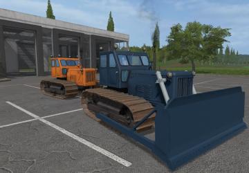 Мод ЧТЗ-Т100 МБГС версия 1.3 для Farming Simulator 2017 (v1.5.3.1)