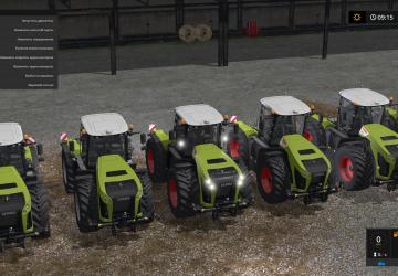 Мод Claas Arion/Xerion Pack версия 1.0.1 для Farming Simulator 2017 (v1.5.3.1)