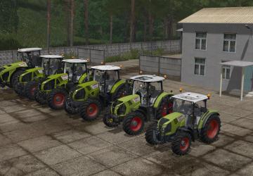 Мод Claas Arion/Xerion Pack версия 1.2.0.0 для Farming Simulator 2017 (v1.5x)