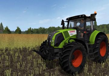 Мод Claas Axion 820 версия 1.0 для Farming Simulator 2017 (v1.5.3.1)
