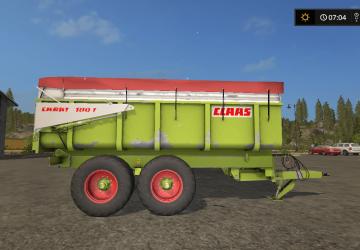 Мод Claas Carat 180T версия 1.0.1.0 для Farming Simulator 2017 (v1.5.3)
