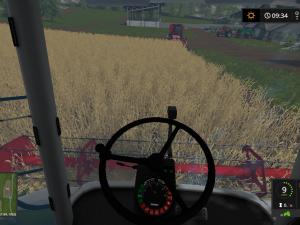 Мод Claas Mega 208 + жатка версия 1.0.0.0 для Farming Simulator 2017 (v1.4.4)