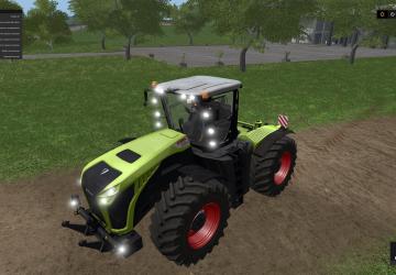 Мод Claas Xerion 2014 версия 1.0.0.0 для Farming Simulator 2017 (v1.5.3.x)