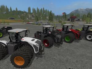 Мод Claas Xerion 4000-5000 (3rd Gen) версия 4.0 для Farming Simulator 2017