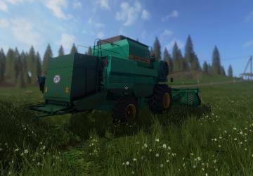 Мод ДОН-1500Б+жатки версия 2.0.0.0 для Farming Simulator 2017 (v1.5.x)