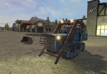 Мод ДТ75 ВгТЗ стогомёт версия 1.0.0.2 для Farming Simulator 2017 (v1.5.3.1)