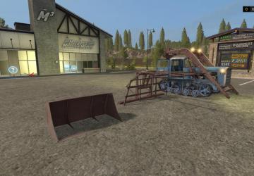Мод ДТ75 ВгТЗ стогомёт версия 1.0.0.2 для Farming Simulator 2017 (v1.5.3.1)