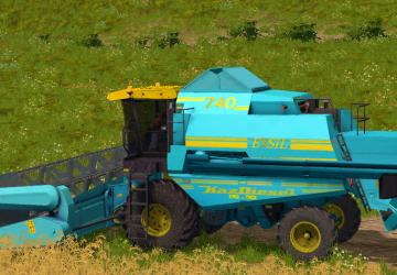 Мод Есиль 740 версия 1.0 для Farming Simulator 2017 (v1.5.3)
