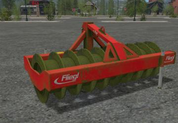 Мод Fliegl Siloroller версия 1.0.0.0 для Farming Simulator 2017 (v1.5.x)