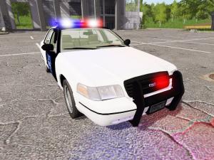 Мод Ford Crown Victoria Police версия 06.04.17 для Farming Simulator 2017