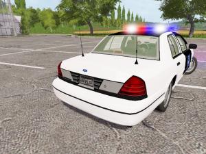 Мод Ford Crown Victoria Police версия 06.04.17 для Farming Simulator 2017