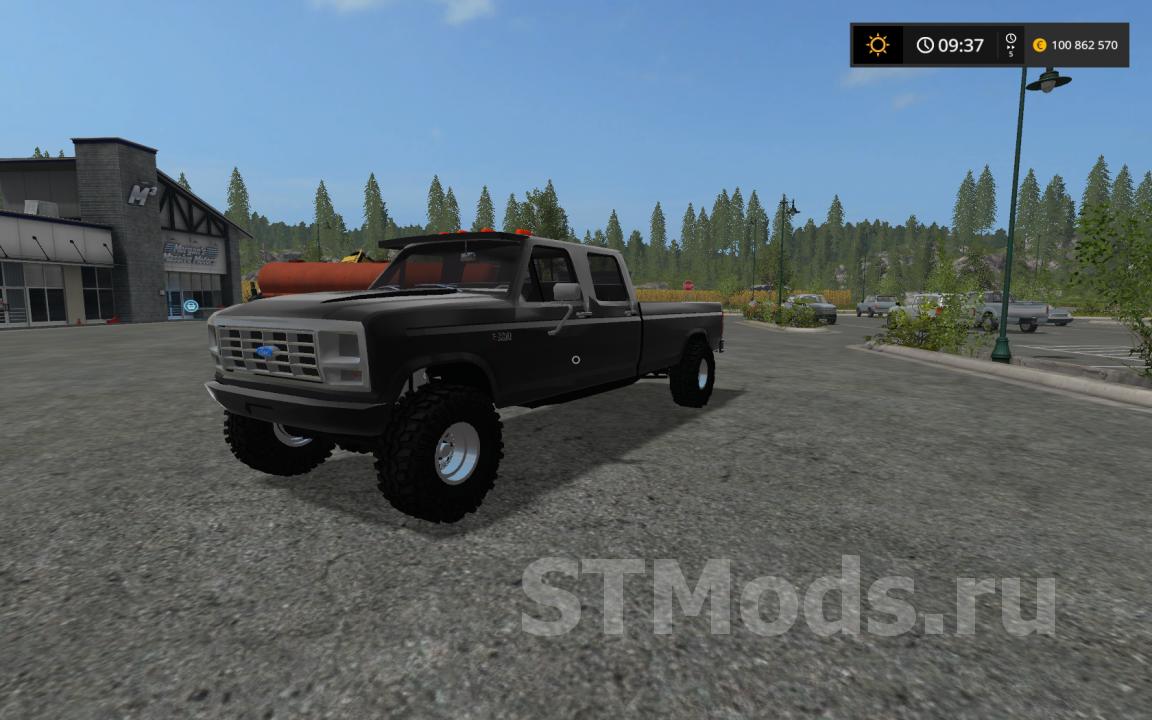 Скачать мод Ford F 350 версия 20 для Farming Simulator 2017 V15x 1450