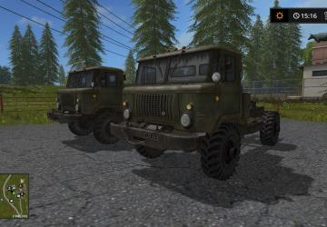 Мод Газ-66 версия 1.6.2 для Farming Simulator 2017 (v1.5.x)